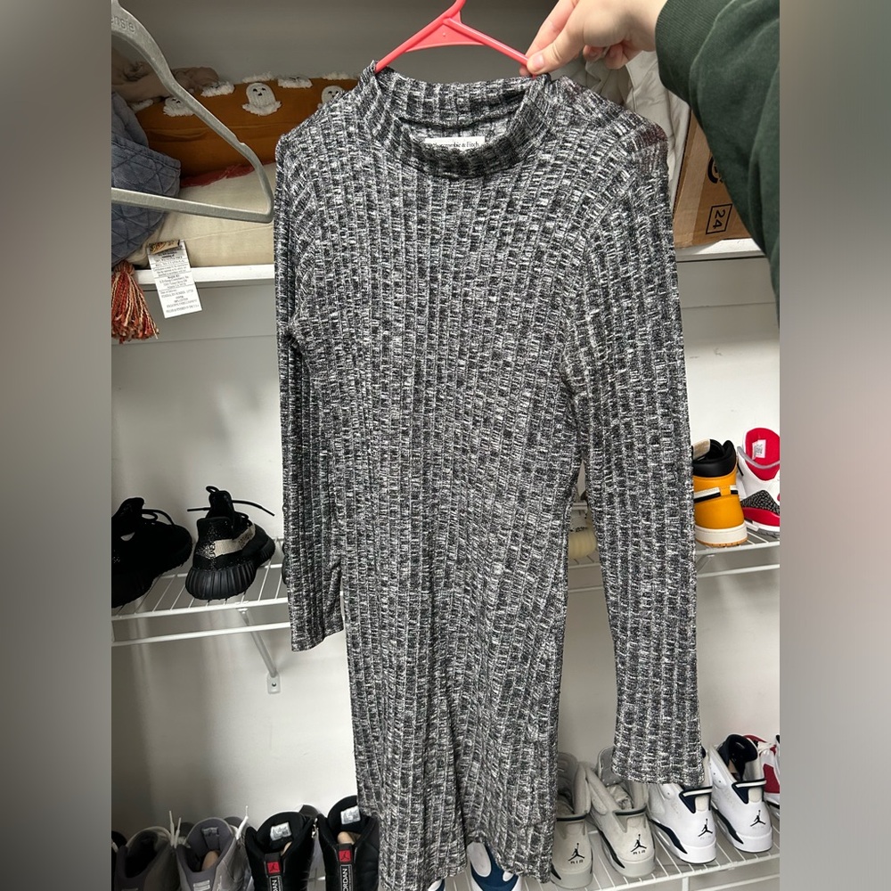 Abercrombie Ribbed Bodycon Sweater Dress